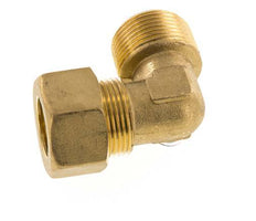 R 3/4'' Macho x 18mm Codo de latón de 90 grados Accesorio de compresión 67 Bar DIN EN 1254-2