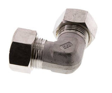 22L Stainless steel 90 deg Elbow Compression Fitting 160 Bar DIN 2353