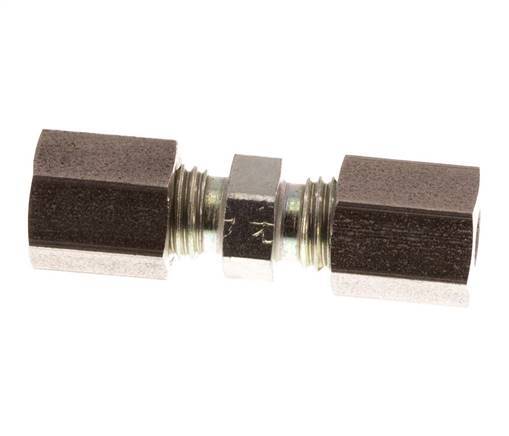 4LL Zinc plated Steel Straight Cutting Ring 100 Bar DIN 2353 [2 Pieces]