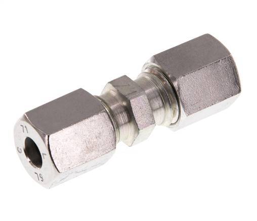 6L Zinc plated Steel Straight Cutting Ring 315 Bar DIN 2353 [2 Pieces]