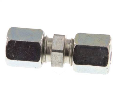 6LL Zinc plated Steel Straight Cutting Ring 100 Bar DIN 2353 [2 Pieces]