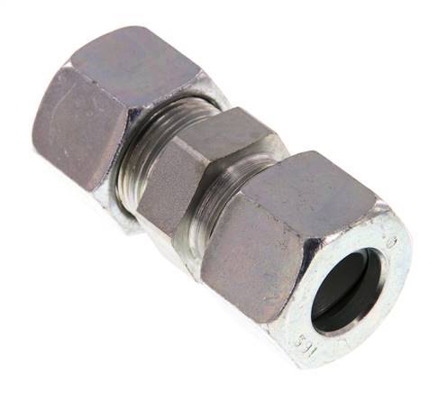 16S Zinc plated Steel Straight Cutting Ring 400 Bar DIN 2353