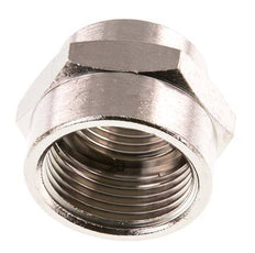 G 3/4'' x G 1/2'' Enchufe de latón niquelado 16 Bar