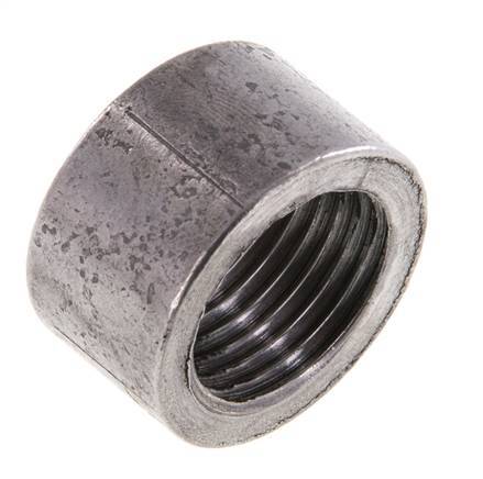 Rp 1/2'' x 26.6mm Steel Welding Socket 40 Bar DIN 2986 - 15mm [10 Pieces]