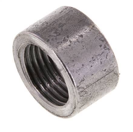 Rp 1/2'' x 26.6mm Steel Welding Socket 40 Bar DIN 2986 - 15mm [10 Pieces]