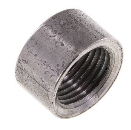 Rp 1/2'' x 26.6mm Steel Welding Socket 40 Bar DIN 2986 - 15mm [10 Pieces]