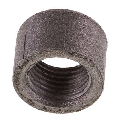 Rp 1/4'' x 18.5mm Steel Welding Socket 40 Bar DIN 2986 - 11mm [5 Pieces]