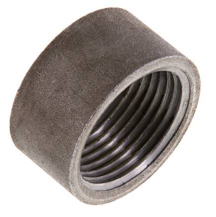 Rp 1'' x 39.5mm Steel Welding Socket 40 Bar DIN 2986 - 20mm [5 Pieces]