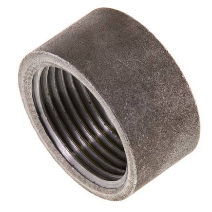 Rp 1'' x 39.5mm Steel Welding Socket 40 Bar DIN 2986 - 20mm [5 Pieces]