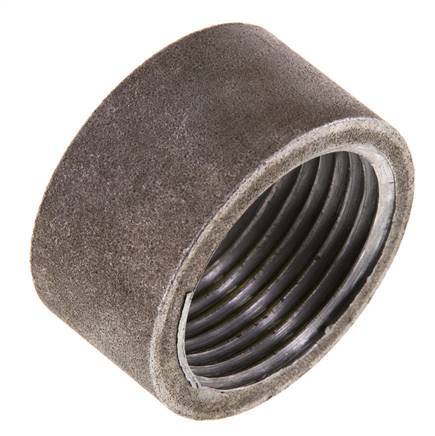 Rp 1'' x 39.5mm Steel Welding Socket 40 Bar DIN 2986 - 20mm [5 Pieces]