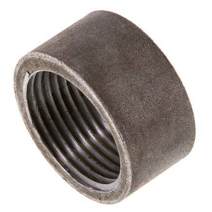 Rp 1'' x 39.5mm Steel Welding Socket 40 Bar DIN 2986 - 20mm [5 Pieces]
