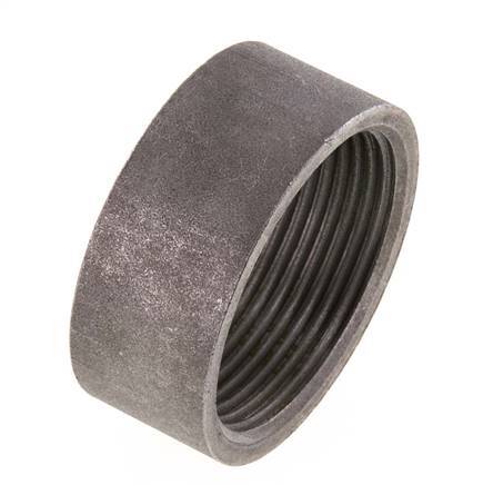 Rp 1 1/2'' x 54.5mm Steel Welding Socket 40 Bar DIN 2986 - 22mm [2 Pieces]