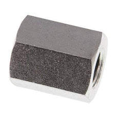 G 1/4'' x G 3/8'' Barra de acero galvanizado de 250 pulgadas - Hidráulica