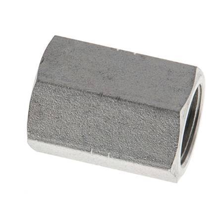 1/4'' NPT x 3/8'' NPT Barra de acero galvanizado de 210 pulgadas - Hidráulica