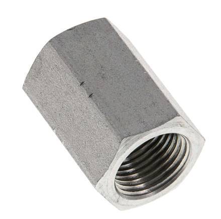1/4'' NPT x 3/8'' NPT Barra de acero galvanizado de 210 pulgadas - Hidráulica