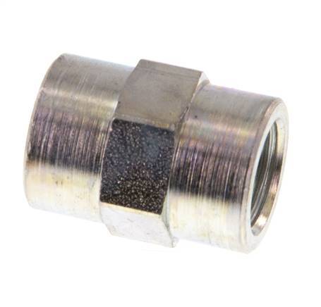 G 1/8'' Barra de acero galvanizado con zócalo 350 - Hidráulica [5 piezas]