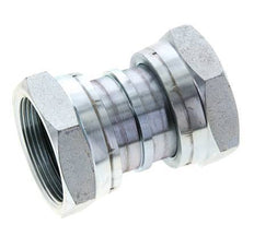UN 2''-12 Zinc plated Steel Socket ORFS with Union nut 250 Bar - Hydraulic