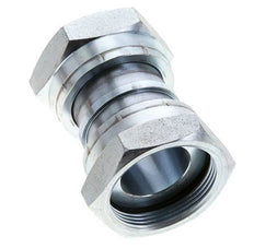 UN 2''-12 Zinc plated Steel Socket ORFS with Union nut 250 Bar - Hydraulic