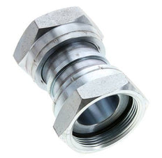 UN 2''-12 Zinc plated Steel Socket ORFS with Union nut 250 Bar - Hydraulic