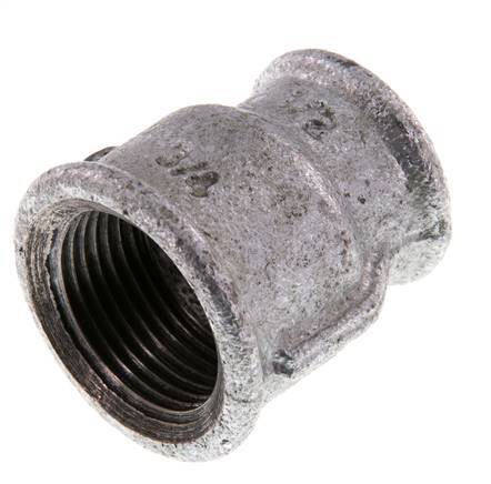 Rp 3/4'' x Rp 1/2'' Zinc plated Cast iron Round Socket 25 Bar [5 Pieces]