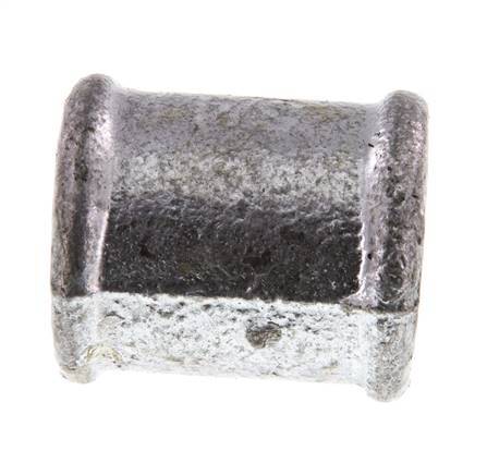 Rp 3/4'' Zinc plated Cast iron Round Socket 25 Bar [5 Pieces]