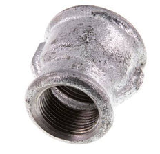 Rp 1'' x Rp 3/4'' Zinc plated Cast iron Round Socket 25 Bar [2 Pieces]