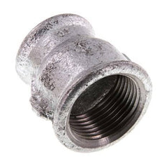 Rp 1'' x Rp 3/4'' Zinc plated Cast iron Round Socket 25 Bar [2 Pieces]