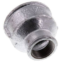 Rp 1 1/2'' x Rp 3/4'' Hierro fundido zincado Enchufe redondo 25 Bar