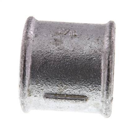 Rp 1 1/2'' Hierro fundido zincado Zócalo redondo 25 Bar