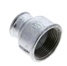 Rp 1 1/4'' x Rp 3/4'' Zinc plated Cast iron Round Socket 25 Bar [2 Pieces]