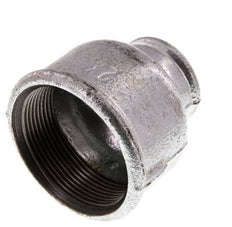 Rp 2'' x Rp 1'' Hierro fundido zincado Enchufe redondo 25 Bar