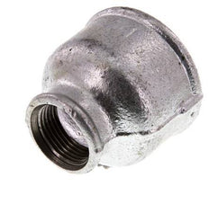 Rp 2'' x Rp 1'' Hierro fundido zincado Enchufe redondo 25 Bar