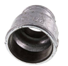 Rp 2'' x Rp 1 1/4'' Zinc plated Cast iron Round Socket 25 Bar