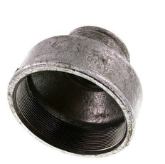 Rp 4'' x Rp 2'' Zinc plated Cast iron Round Socket 25 Bar