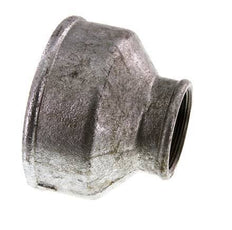 Rp 4'' x Rp 2'' Hierro fundido zincado Enchufe redondo 25 Bar