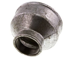 Rp 4'' x Rp 2'' Hierro fundido zincado Enchufe redondo 25 Bar