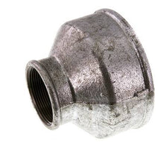 Rp 4'' x Rp 2'' Hierro fundido zincado Enchufe redondo 25 Bar