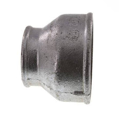 Rp 4'' x Rp 2 1/2'' Zinc plated Cast iron Round Socket 25 Bar