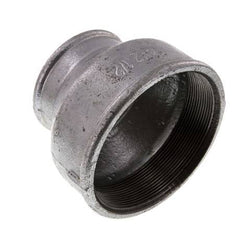 Rp 4'' x Rp 2 1/2'' Hierro fundido zincado Enchufe redondo 25 Bar