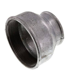 Rp 4'' x Rp 2 1/2'' Hierro fundido zincado Enchufe redondo 25 Bar