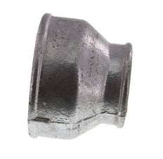 Rp 4'' x Rp 2 1/2'' Hierro fundido zincado Enchufe redondo 25 Bar