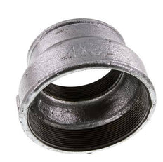 Rp 4'' x Rp 3'' Zinc plated Cast iron Round Socket 25 Bar