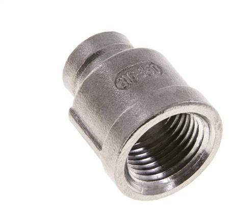 1/2'' NPT x 1/4'' NPT Stainless steel Round Socket 16 Bar