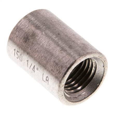 1/4'' NPT Stainless steel Round Socket 16 Bar [2 Pieces]