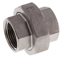 1'' NPT Acero inoxidable Doble Pezón de 3 piezas con sellado cónico 16 Bar