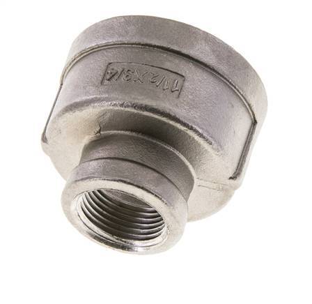 1 1/2'' NPT x 3/4'' NPT Barra redonda de acero inoxidable 16