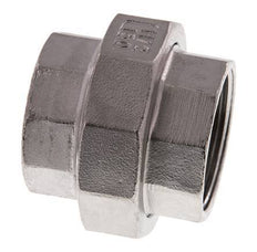 1 1/2'' NPT acero inoxidable espiga doble 3 piezas con cierre cónico 16 Bar