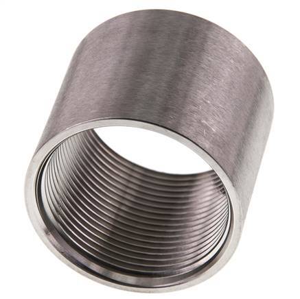 Rp 1 1/2'' Stainless steel Round Socket 16 Bar