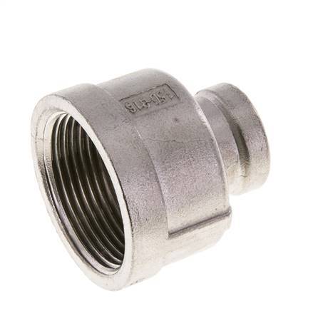 1 1/4'' NPT x 1/2'' NPT Barra redonda de acero inoxidable 16