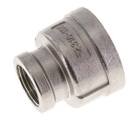 1 1/4'' NPT x 3/4'' NPT Barra redonda de acero inoxidable 16